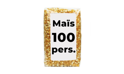 Fourniture Pop Corn 100 à 110p