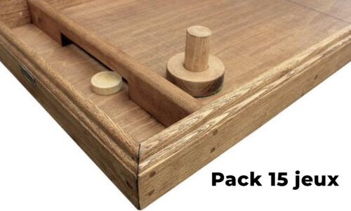 Pack de 15 jeux en bois