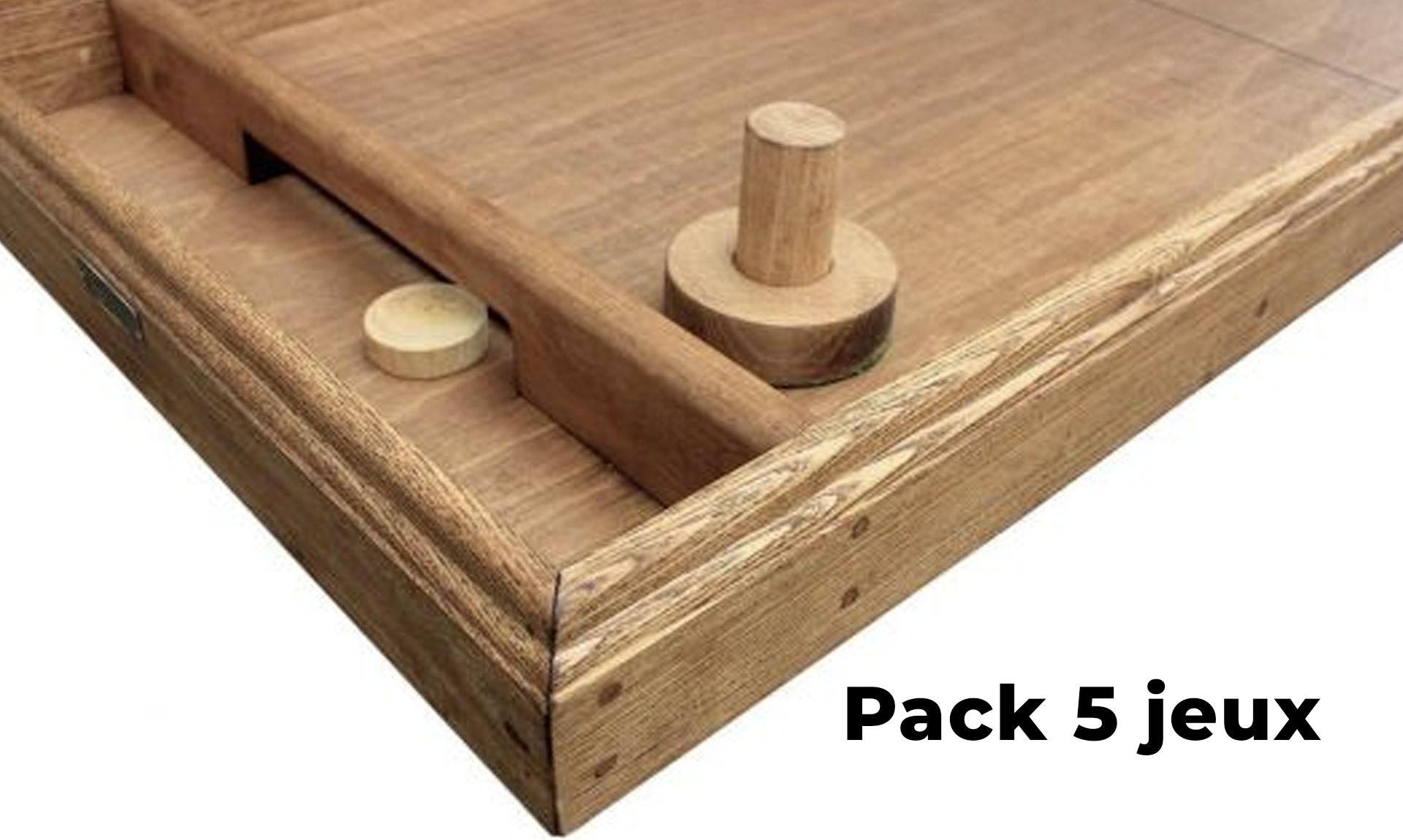 Pack 5 jeux en bois